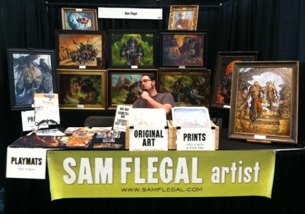 Sam Flegal Convention Booth