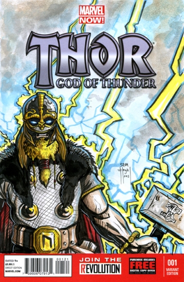 Comic Thor never looking Viking enough for me!